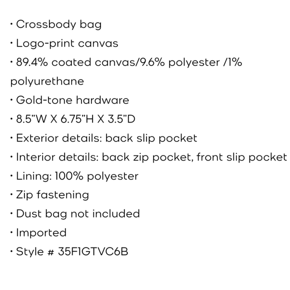 MK Jet Set Travel Medium Logo Dome Crossbody Bag - Picture 4 of 4